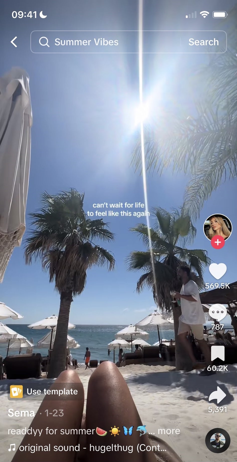 Creator filming a TikTok video